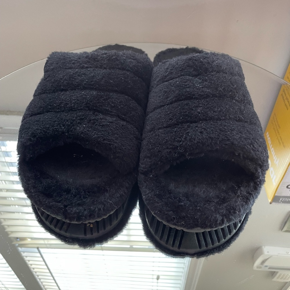 UGG® Fluff You Slide Sandal - Black